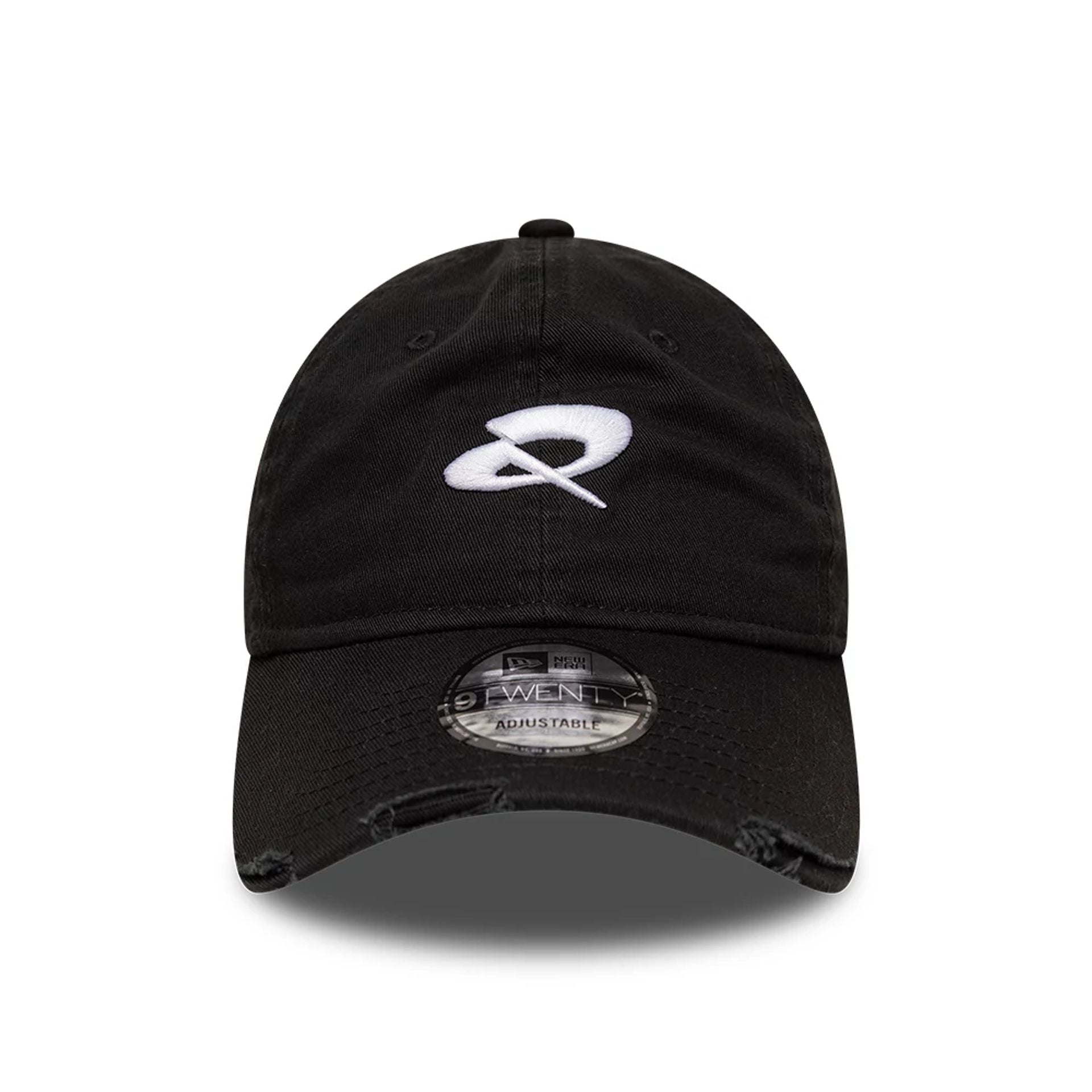 Pictured is this Quadrant X New Era Distressed 9TWENTY cap in black. 2