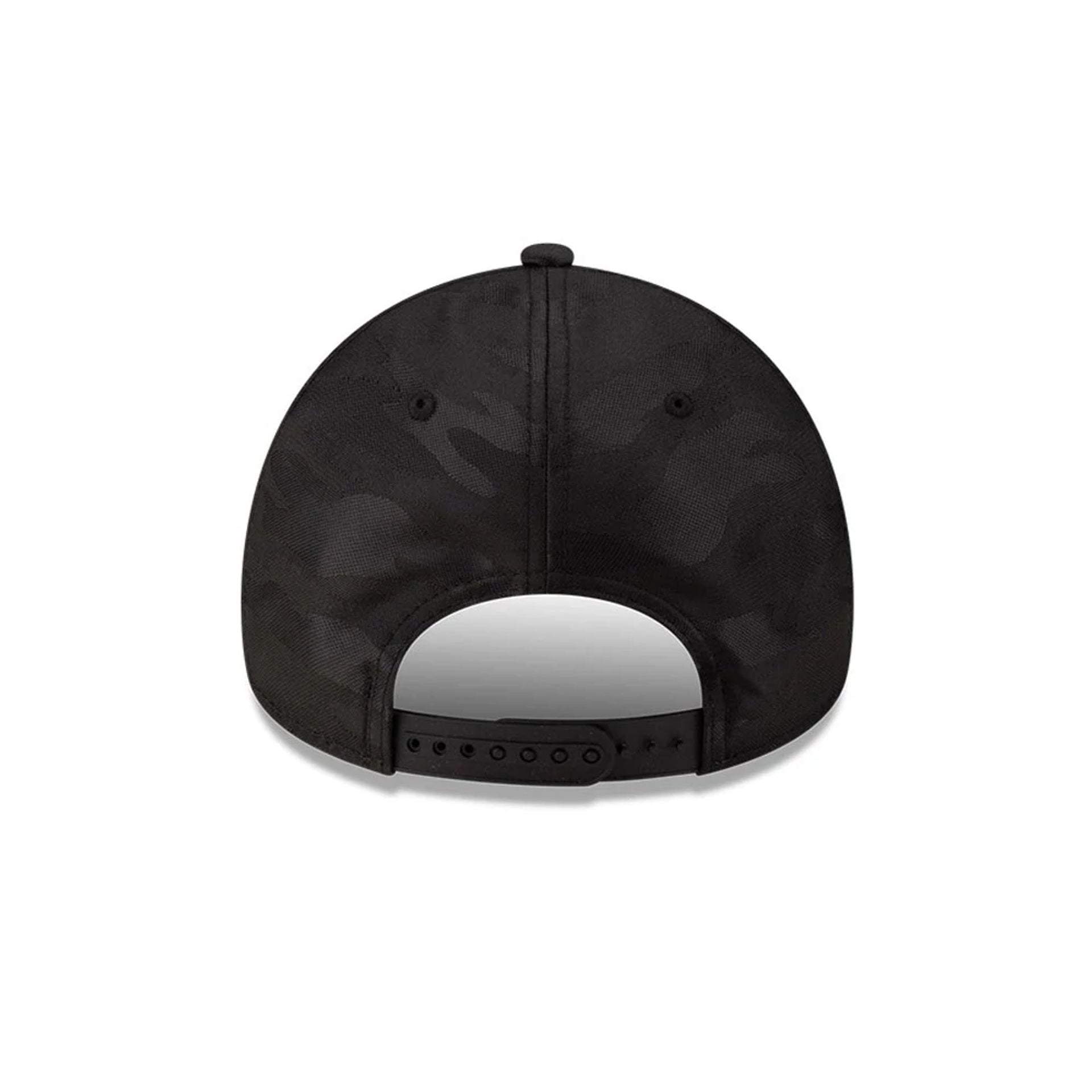 Pictured is this New Era 9FORTY Apex cap in black. 5