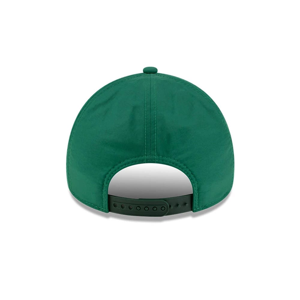 Pictured is this New Era 9FORTY Apex cap in dark green. 5