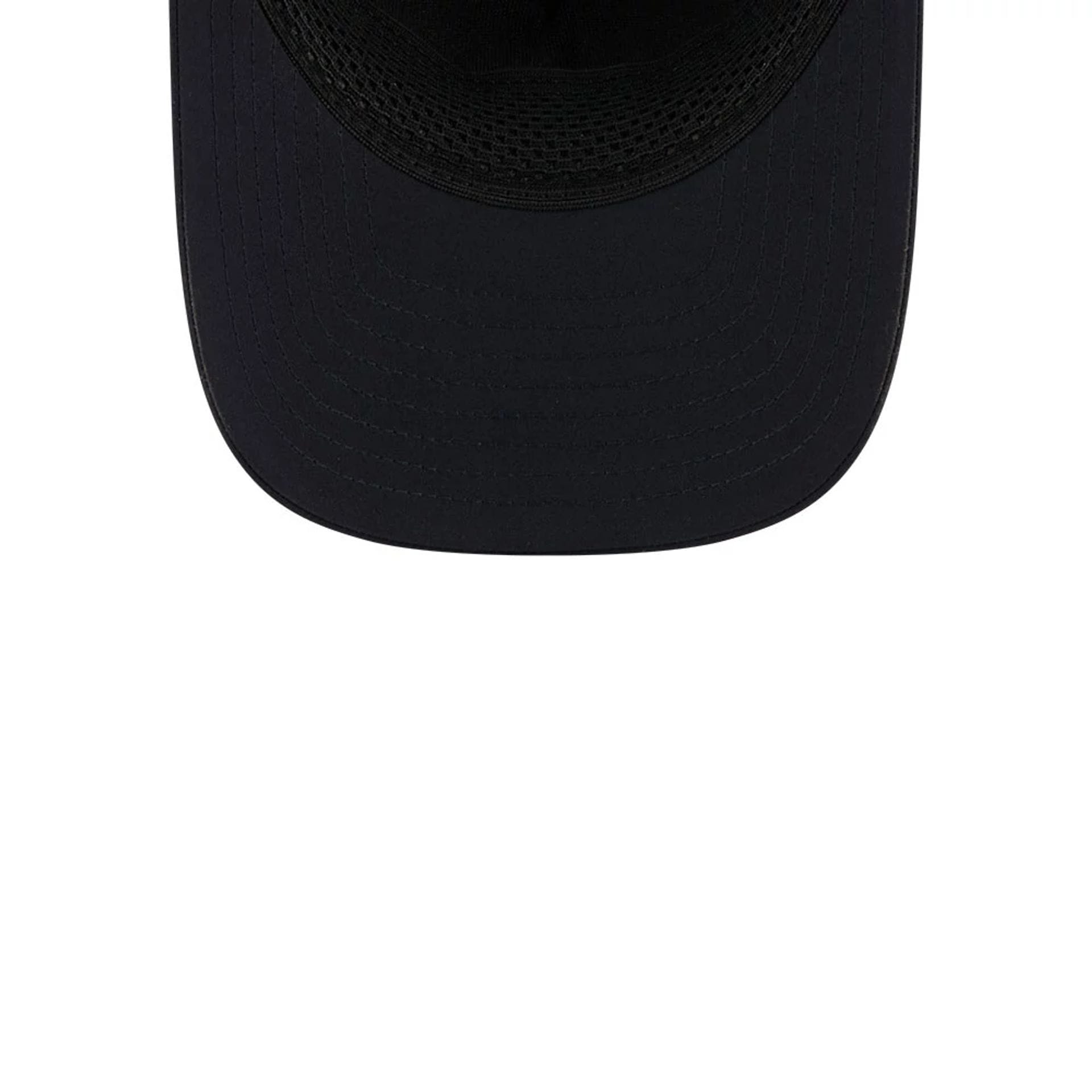 Pictured is this MLB Batting Practice 2026 New York Yankees 9FORTY M-Crown A-Frame Adjustable cap in navy. 7