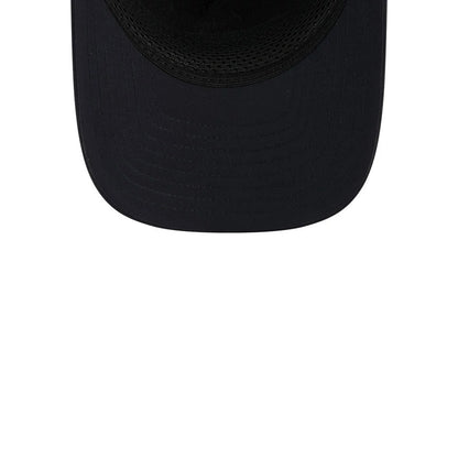 Pictured is this MLB Batting Practice 2026 Boston Red Sox 9FORTY M-Crown A-Frame Adjustable cap in navy. 7