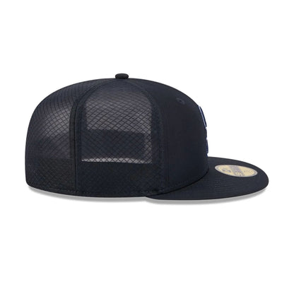 Pictured is this MLB Batting Practice 2026 Seattle Mariners 59FIFTY Fitted cap in navy. 6