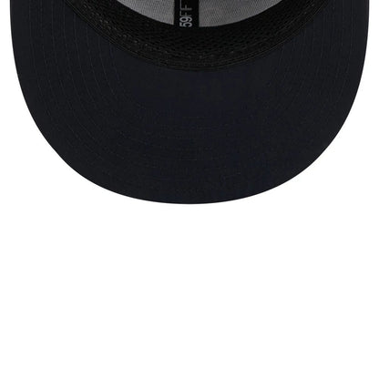 Pictured is this MLB Batting Practice 2026 Boston Red Sox 59FIFTY Fitted cap in navy. 7