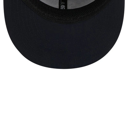 Pictured is this MLB Batting Practice 2026 Boston Red Sox 59FIFTY Fitted cap in navy. 7