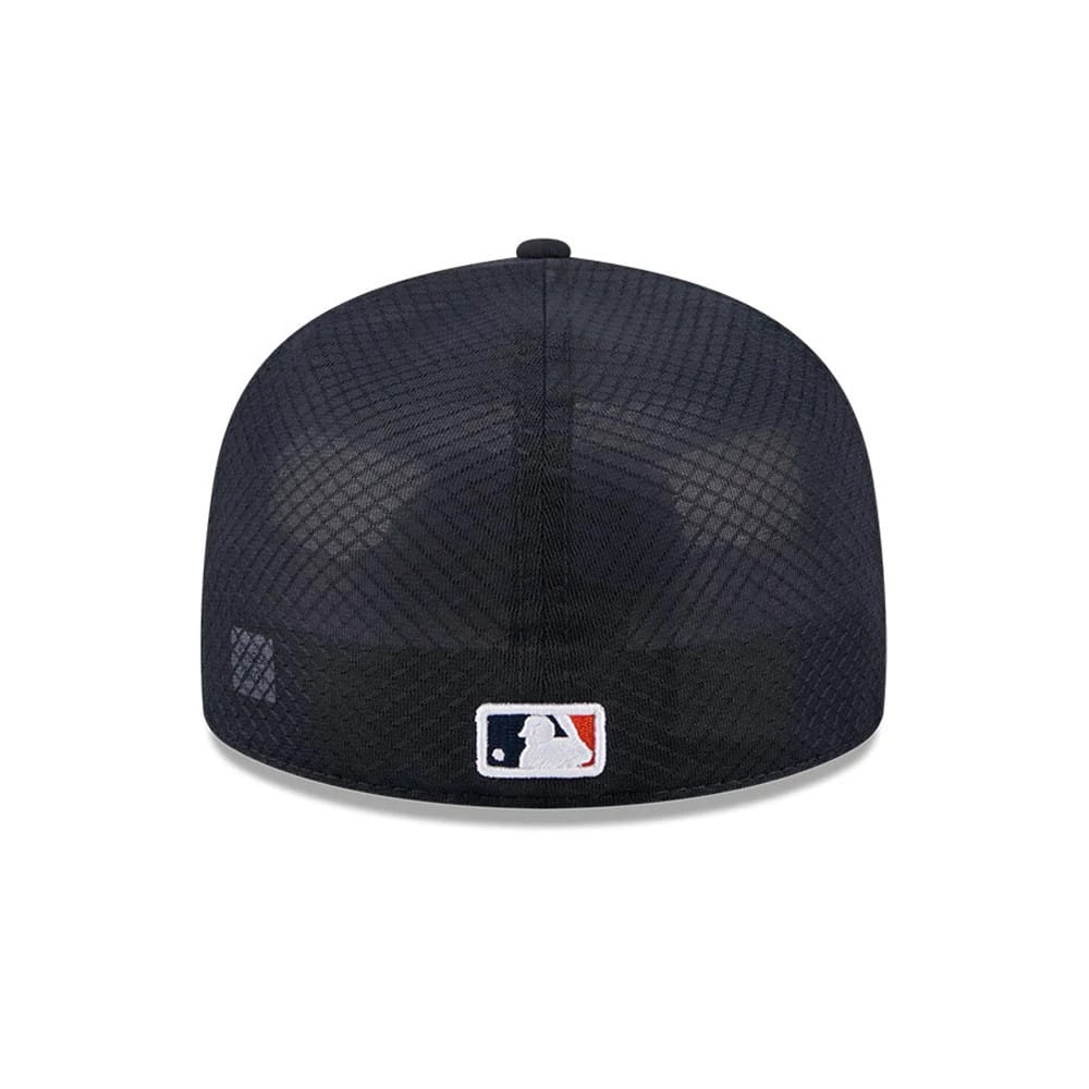 Pictured is this MLB Batting Practice 2026 Houston Astros 59FIFTY Fitted cap in navy. 4
