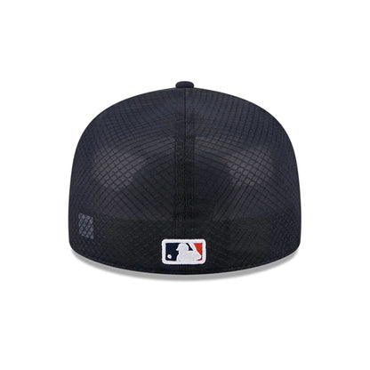 Pictured is this MLB Batting Practice 2026 Houston Astros 59FIFTY Fitted cap in navy. 4
