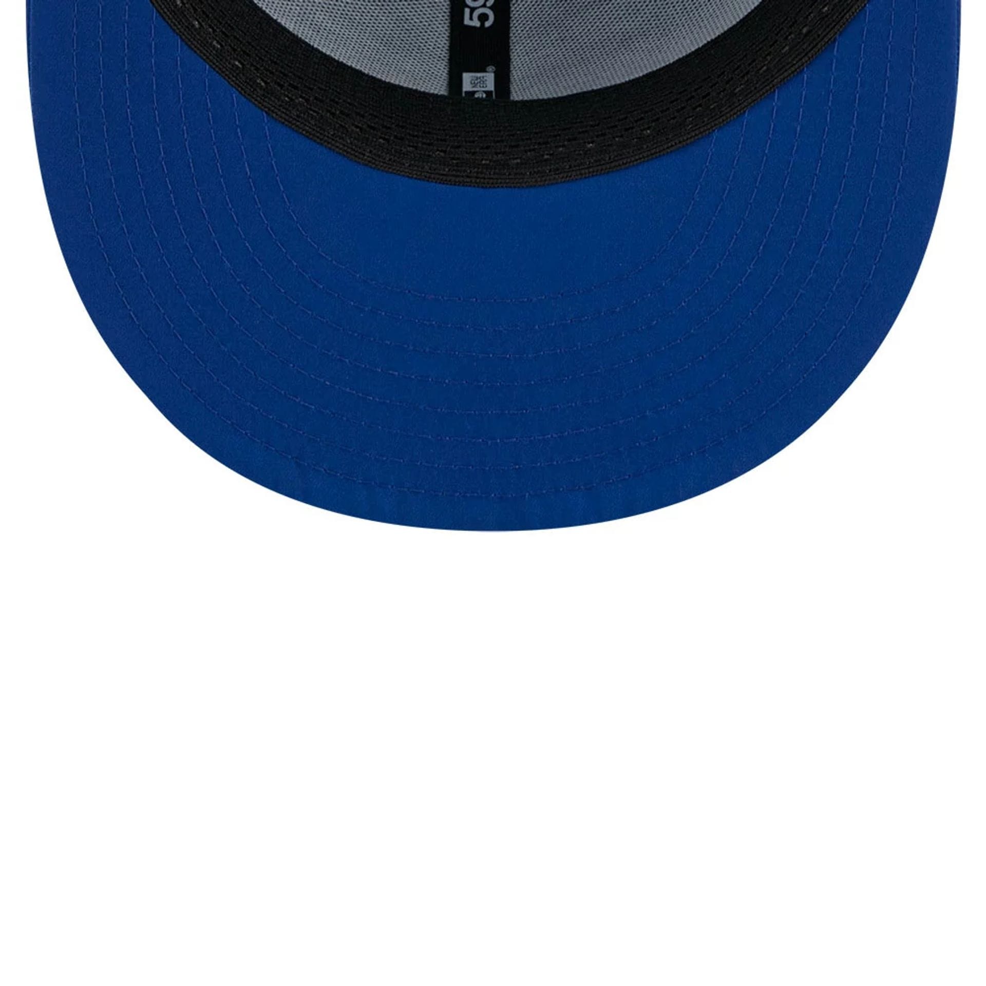 Pictured is this MLB Batting Practice 2026 New York Mets 59FIFTY Fitted cap in blue. 7