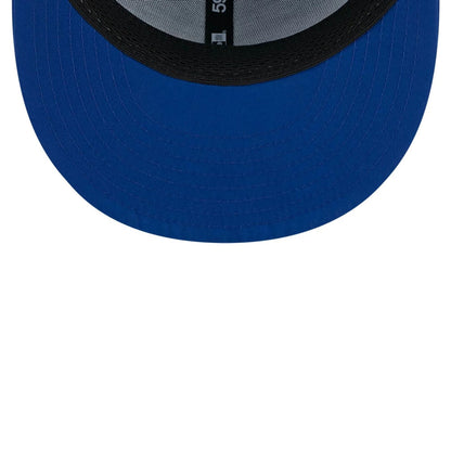 Pictured is this MLB Batting Practice 2026 New York Mets 59FIFTY Fitted cap in blue. 7