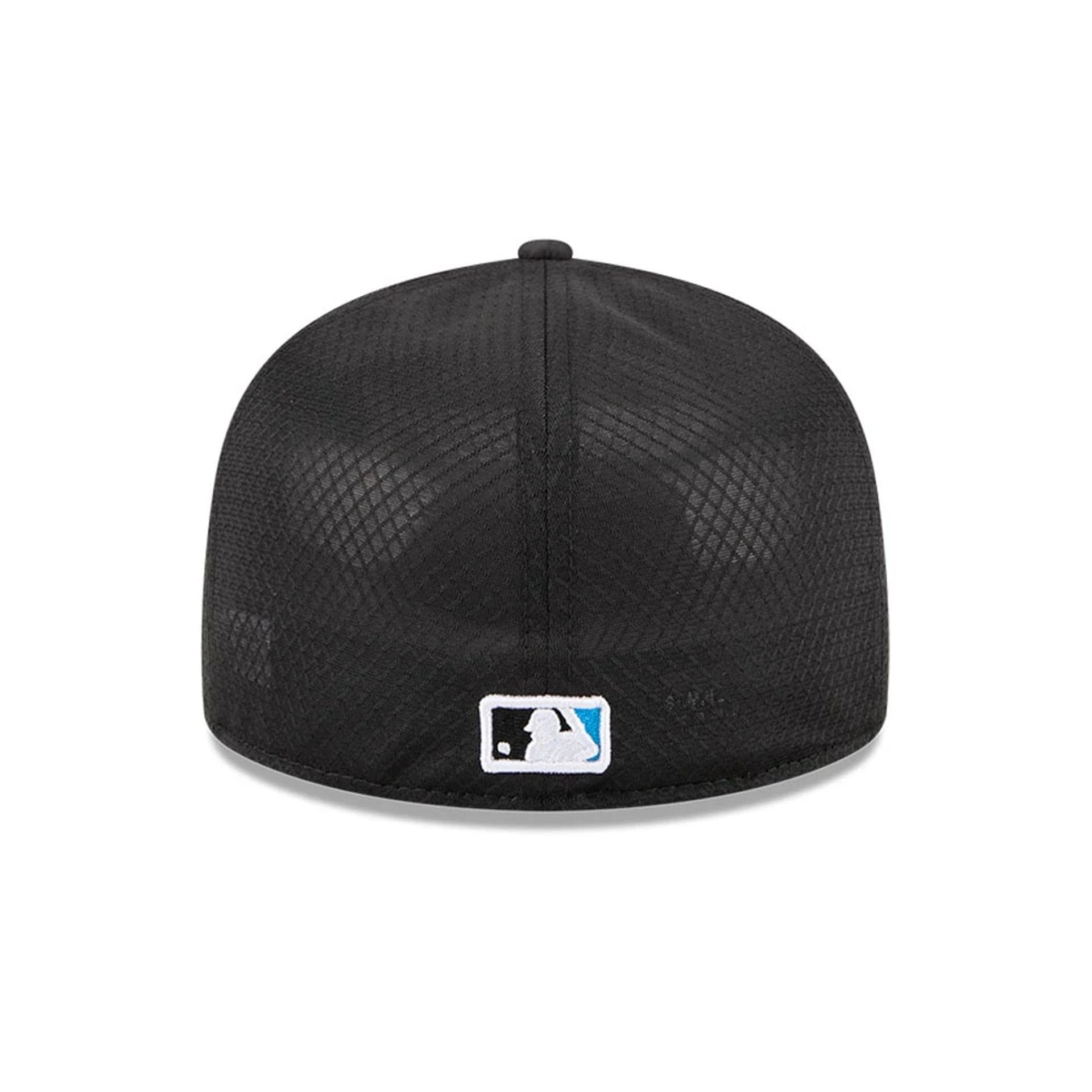 Pictured is this MLB Batting Practice 2026 Miami Marlins 59FIFTY Fitted cap in black. 6