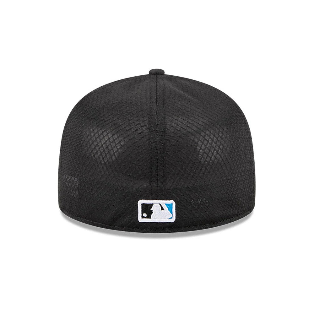 Pictured is this MLB Batting Practice 2026 Miami Marlins 59FIFTY Fitted cap in black. 6