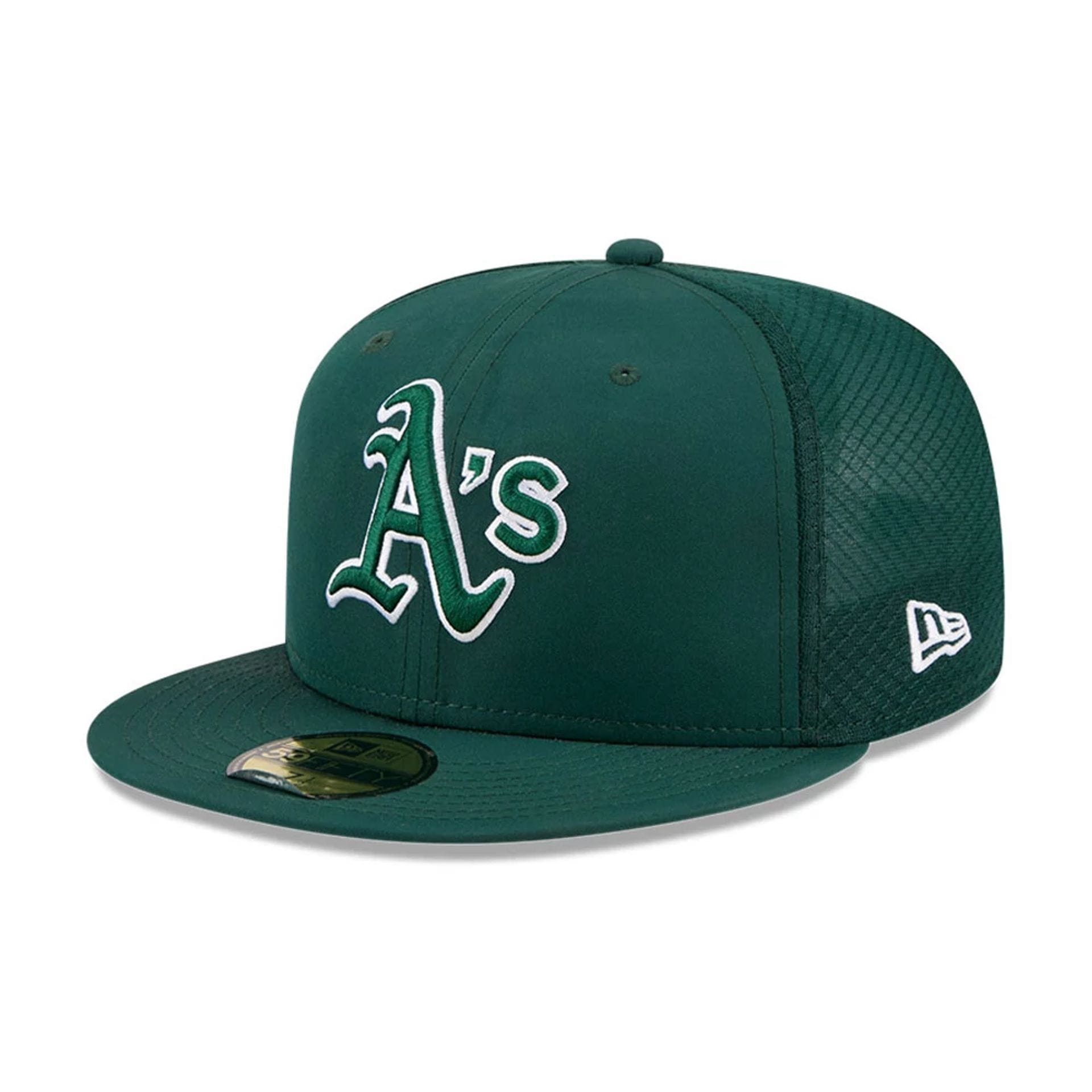 帽子 neighborhood BASEBALL CAP-2 green MLB Batting Practice 2026 Athletics Dark Green 59FIFTY Fitted Cap
