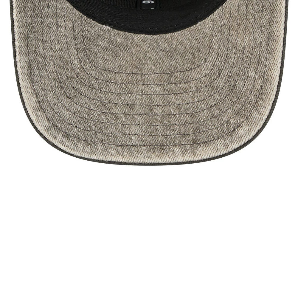 Pictured is this NFL Washed Denim New York Jets 9SEVENTY Stretch Snap cap in dark grey. 7