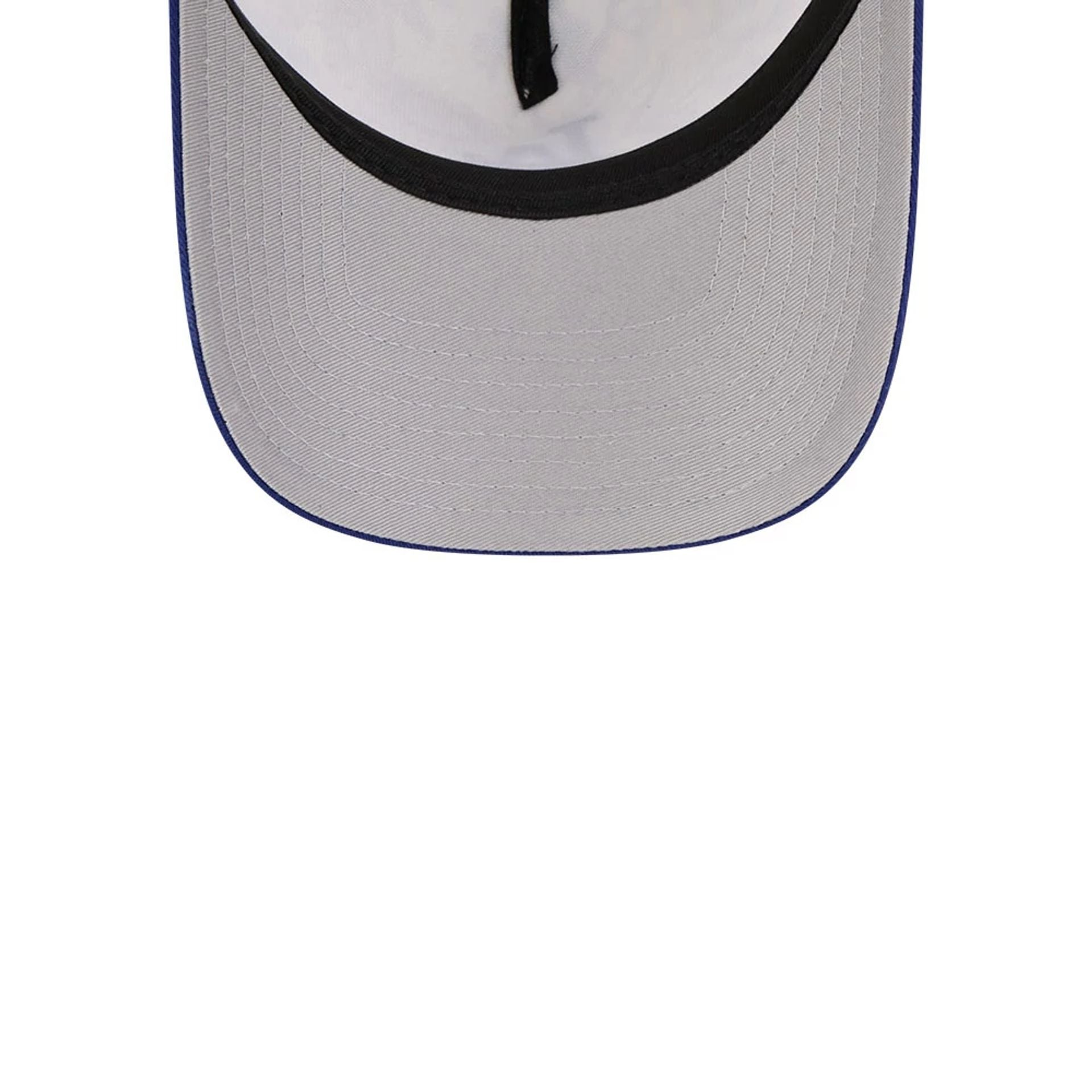 Pictured is this MLB Spring Floral LA Dodgers 9FORTY A-Frame cap in dark blue. 2