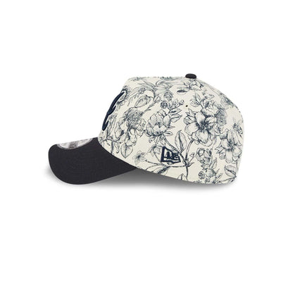 Pictured is this MLB Spring Floral Atlanta Braves 9FORTY A-Frame cap in navy. 4