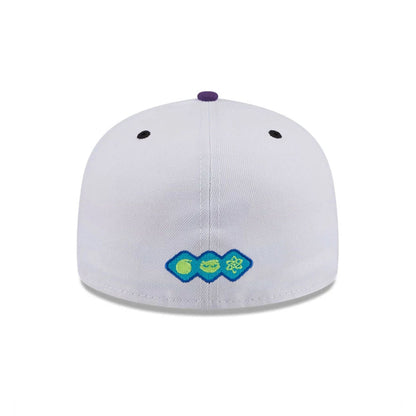 Pictured is this Dexter's Laboratory Genius At Work 59FIFTY Fitted cap in white. 7