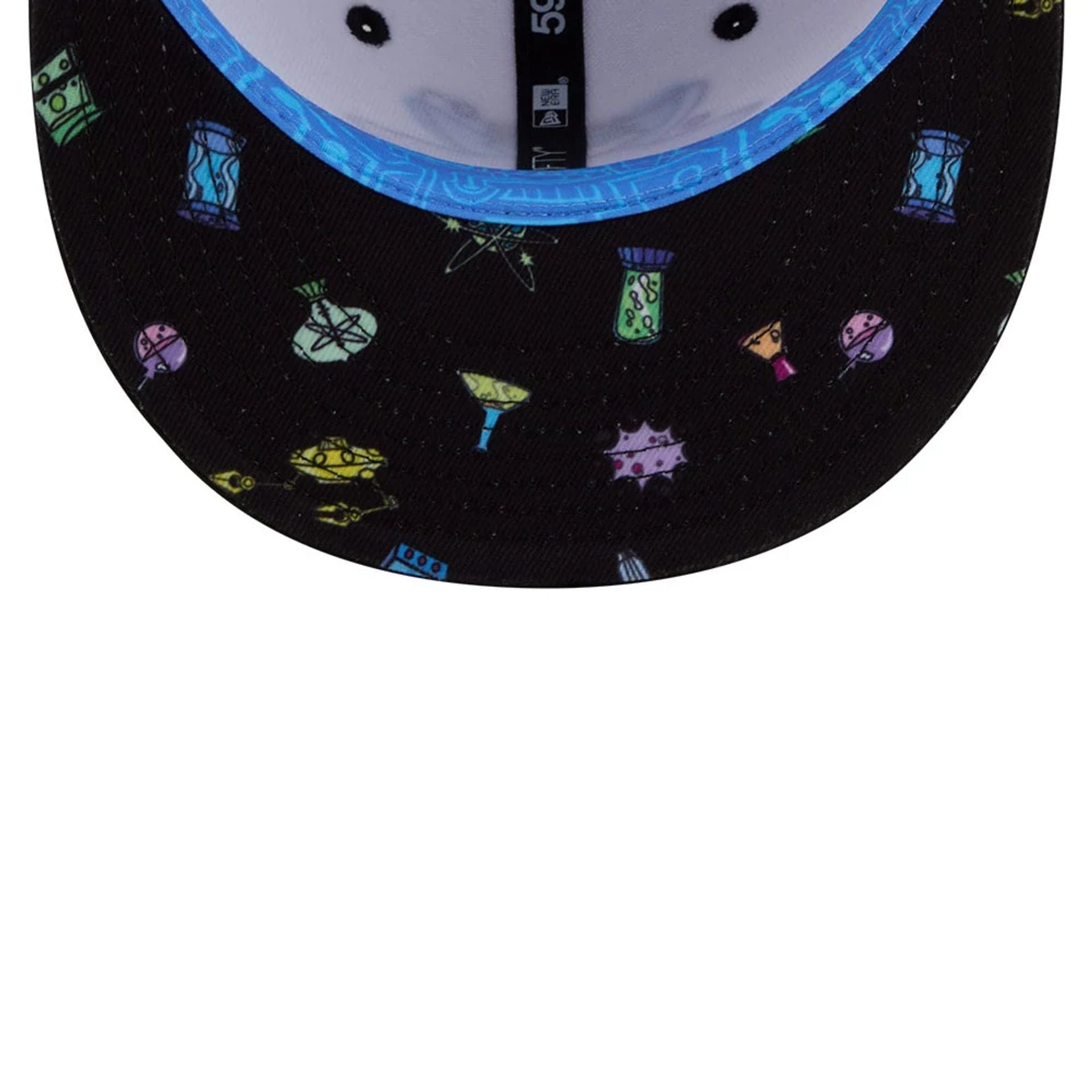 Pictured is this Dexter's Laboratory Genius At Work 59FIFTY Fitted cap in white. 2