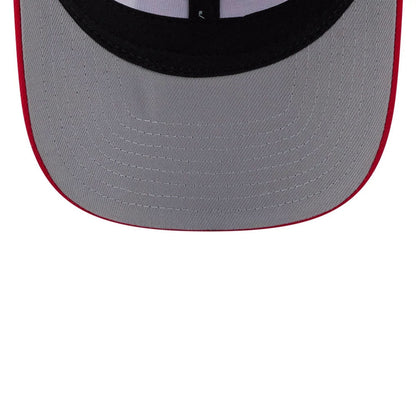 Pictured is this NFL Duck Cloth Kansas City Chiefs 9SEVENTY Stretch Snap cap in white. 2