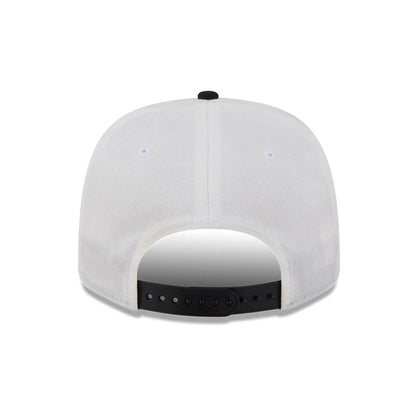 Pictured is this NFL Duck Cloth Las Vegas Raiders 9SEVENTY Stretch Snap cap in white. 7