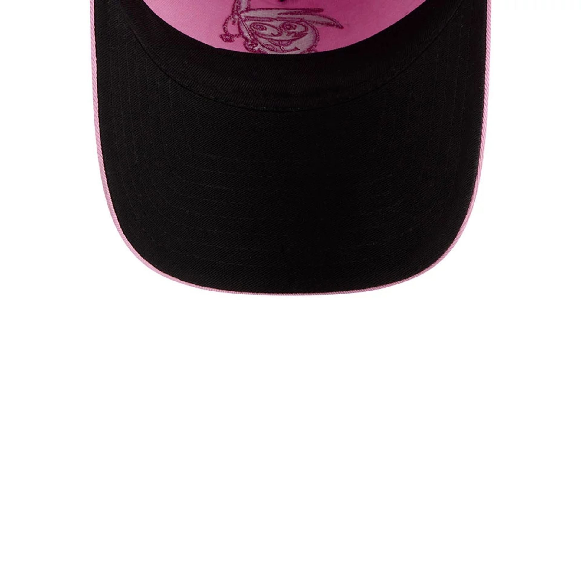 Pictured is this Nickelodeon Fairly Oddparents 9TWENTY A-Frame cap in pastel pink. 2