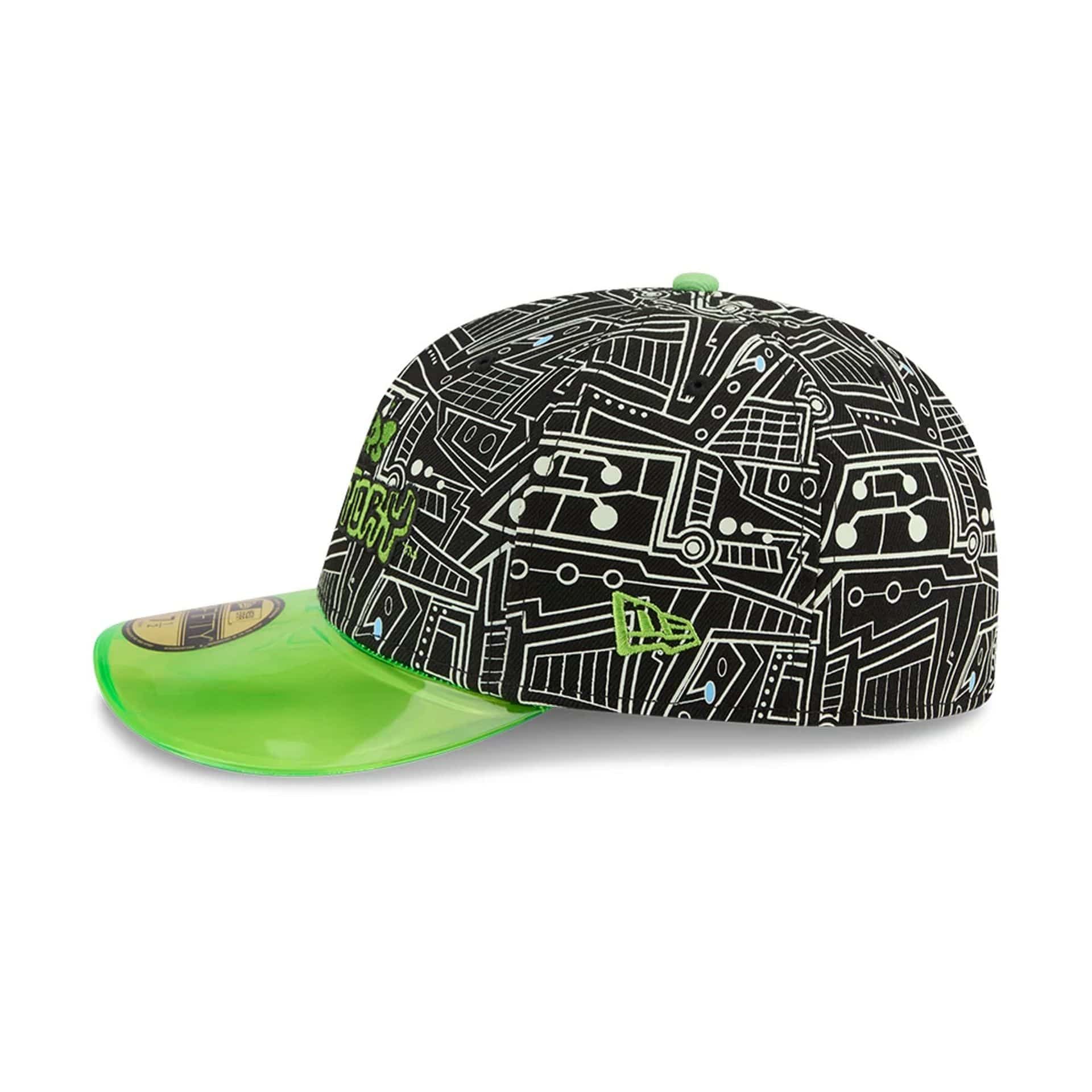 Pictured is this Dexter's Laboratory 59FIFTY Fitted cap in black. 6