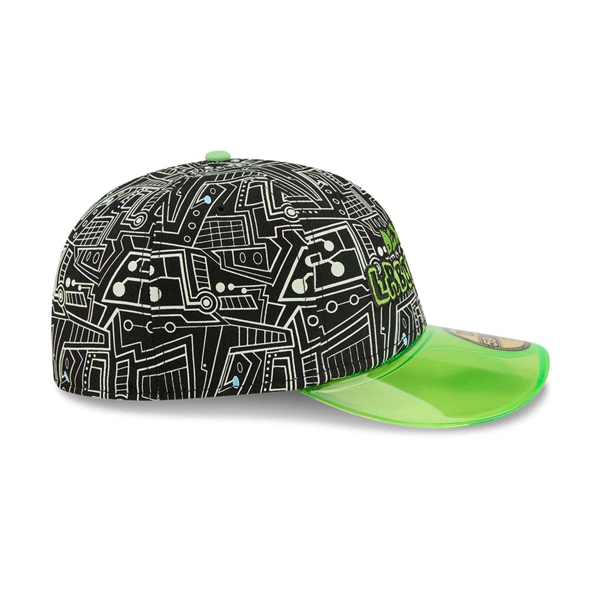 Pictured is this Dexter's Laboratory 59FIFTY Fitted cap in black. 7