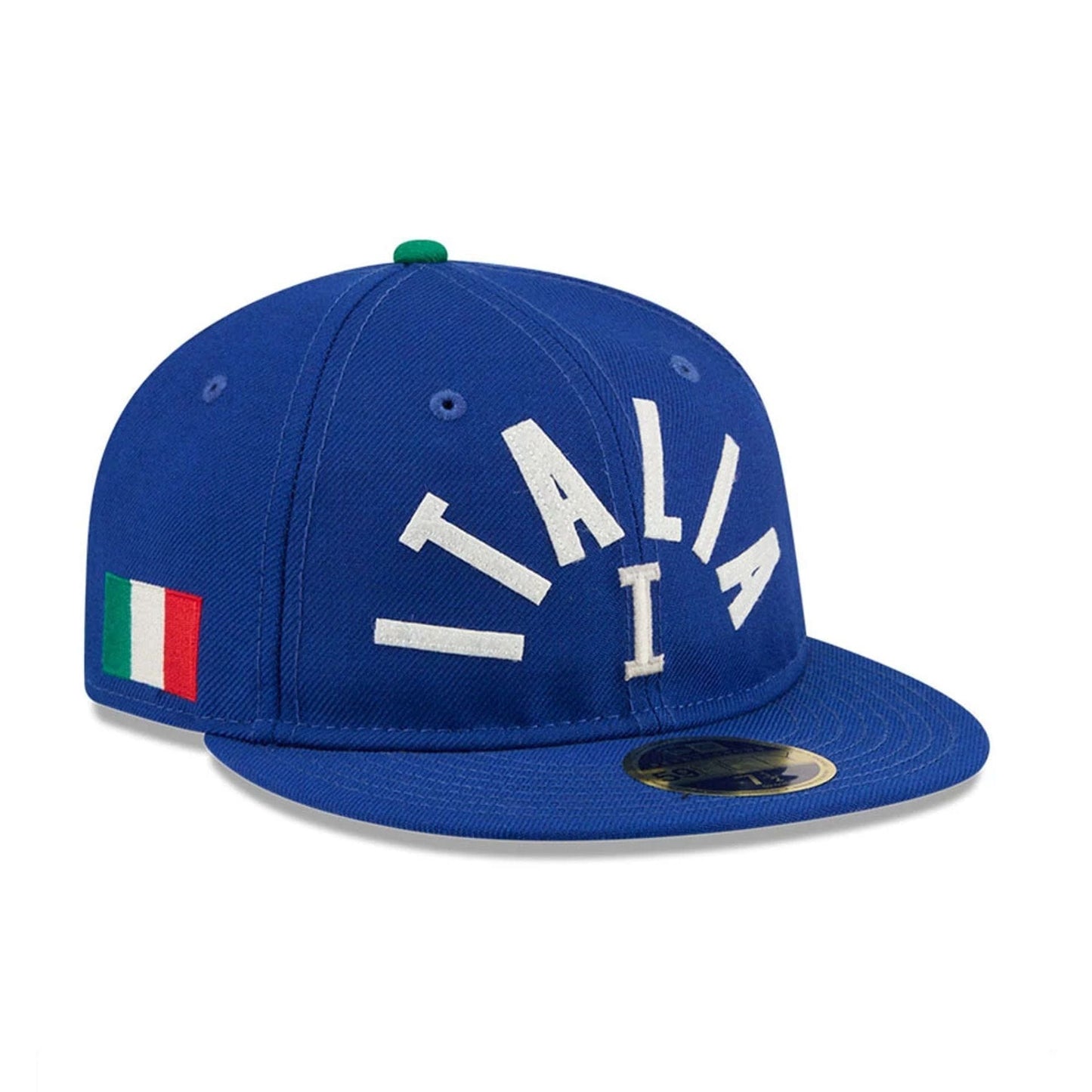 Pictured is this WBC Classical Script Italy Retro Crown 59FIFTY Fitted cap in blue. 1