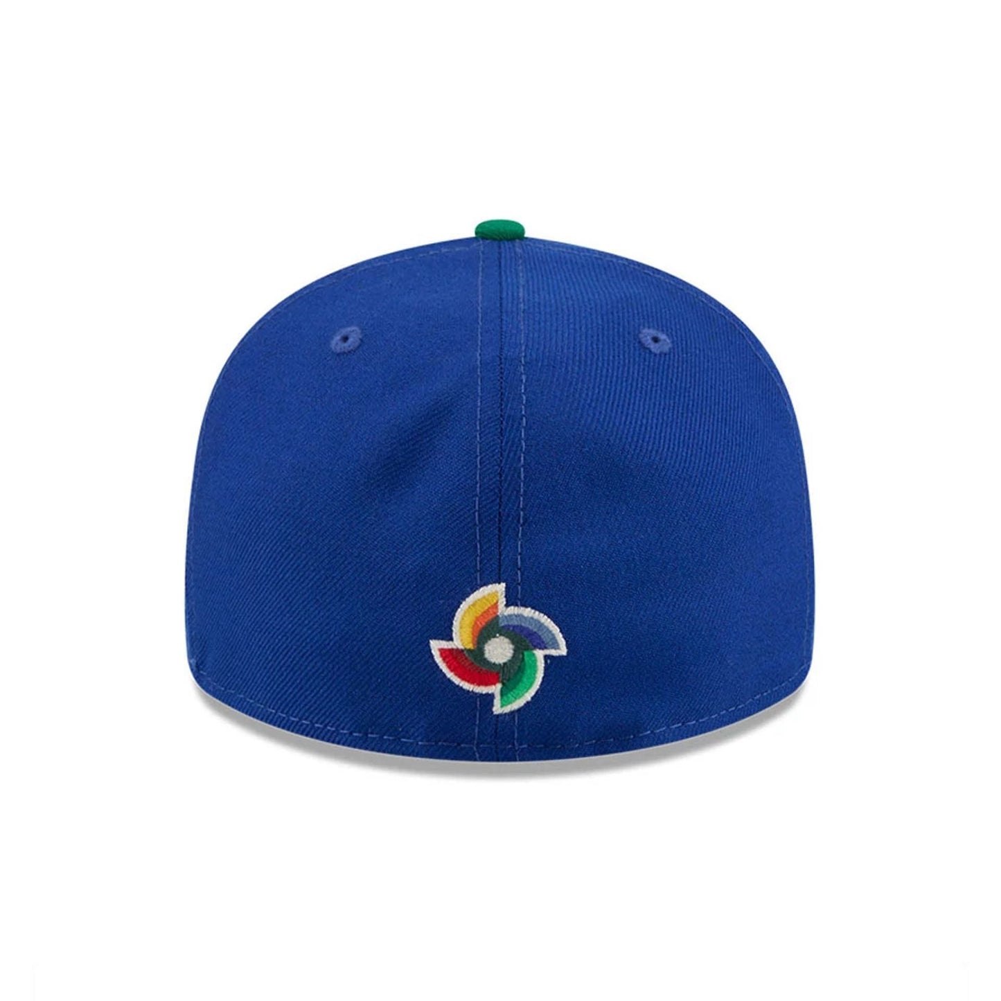 Pictured is this WBC Classical Script Italy Retro Crown 59FIFTY Fitted cap in blue. 7