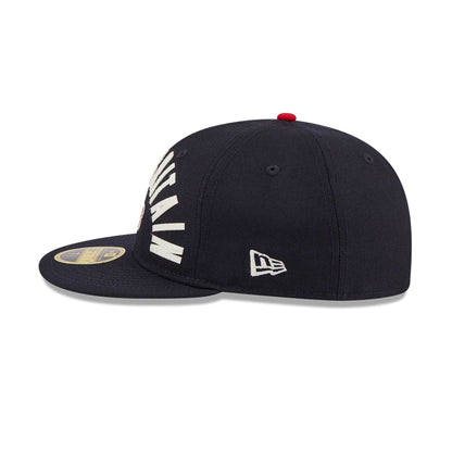 Pictured is this WBC Classical Script Great Britain Retro Crown 59FIFTY Fitted cap in navy. 6