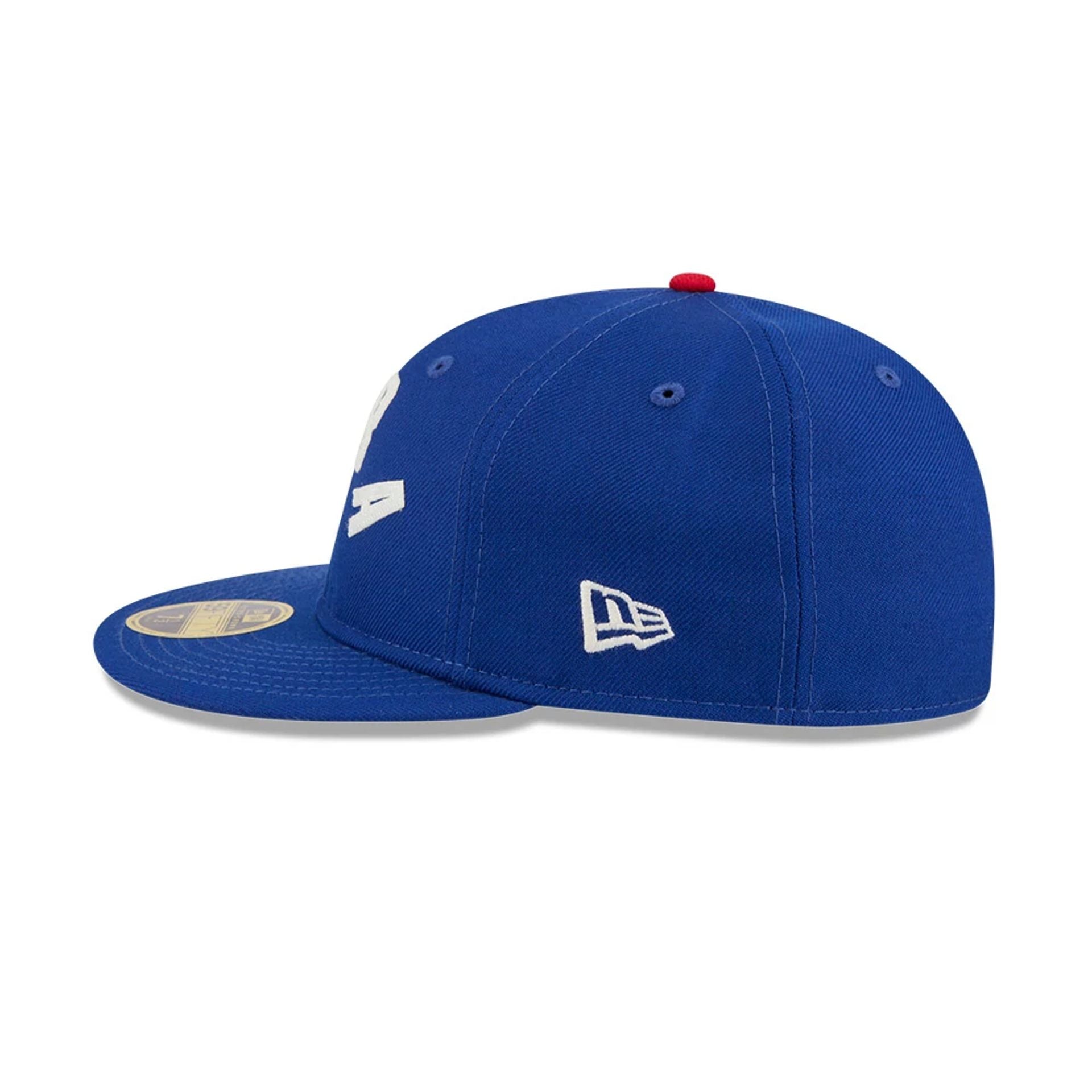 Pictured is this WBC Classical Script Cuba Retro Crown 59FIFTY Fitted cap in blue. 6