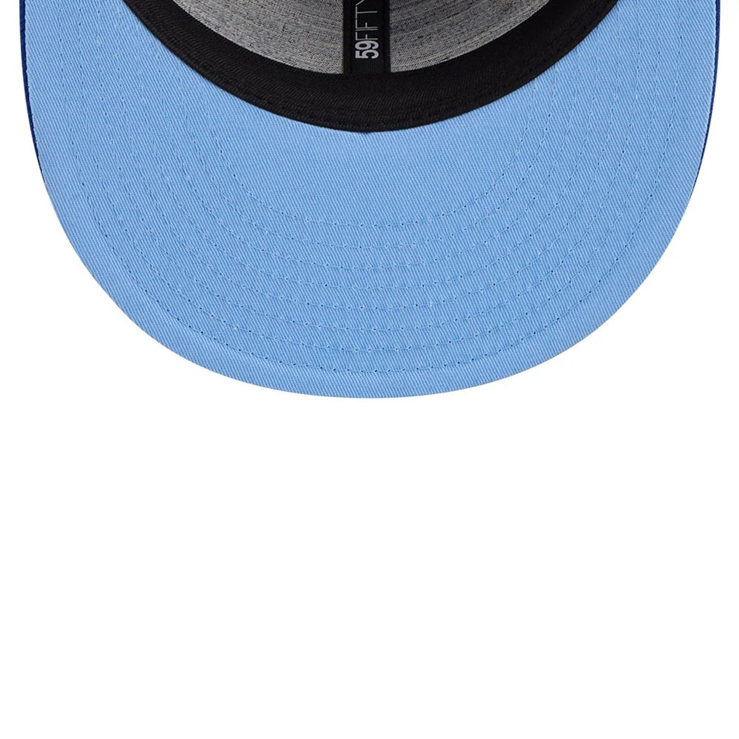 Pictured is this WBC Classical Script Cuba Retro Crown 59FIFTY Fitted cap in blue. 2