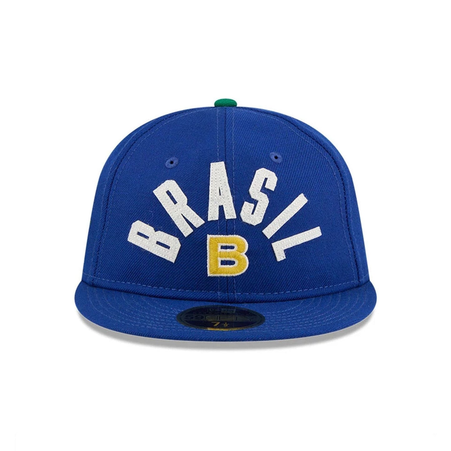 Pictured is this WBC Classical Script Brazil Retro Crown 59FIFTY Fitted cap in blue. 3