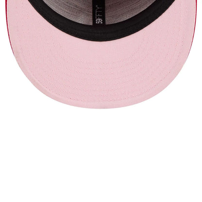 Pictured is this WBC Classical Script Taipei Retro Crown 59FIFTY Fitted cap in red. 2