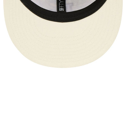 Pictured is this MLB Spring Floral LA Dodgers 59FIFTY Fitted cap in white. 7