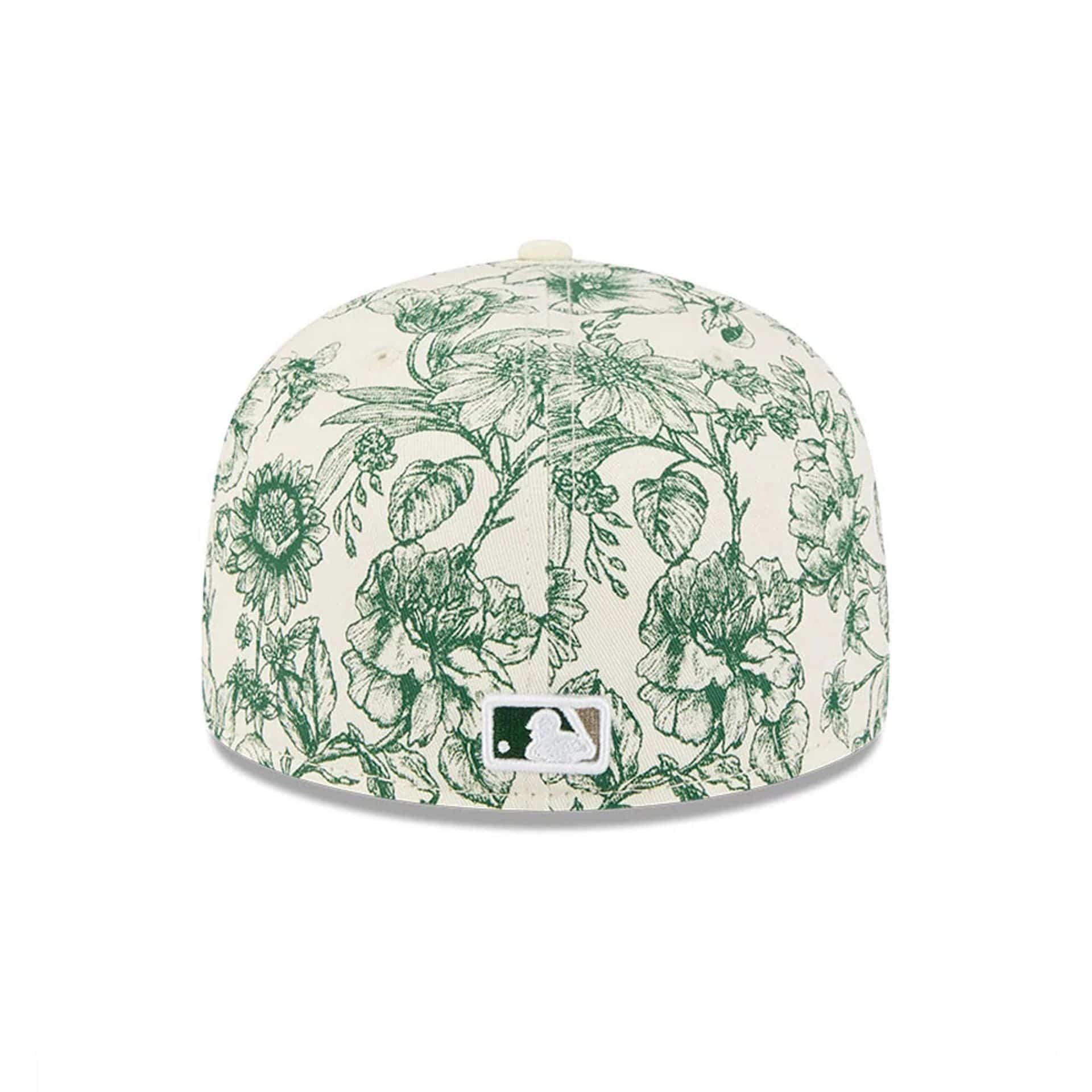 Pictured is this MLB Spring Floral New York Mets 59FIFTY Fitted cap in white. 6