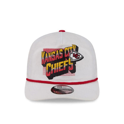 Pictured is this NFL Duck Cloth Kansas City Chiefs 19TWENTY cap in cream. 3