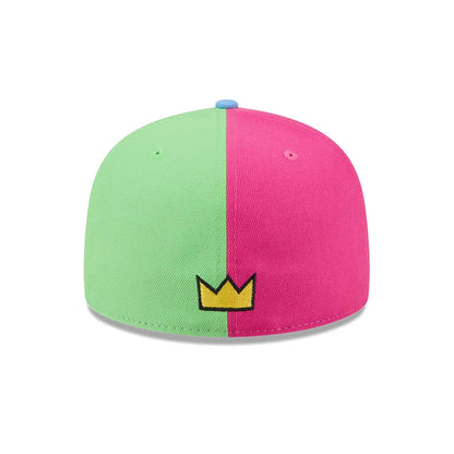 Pictured is this Nickelodeon Fairly Oddparents 59FIFTY Fitted cap in no color. 5