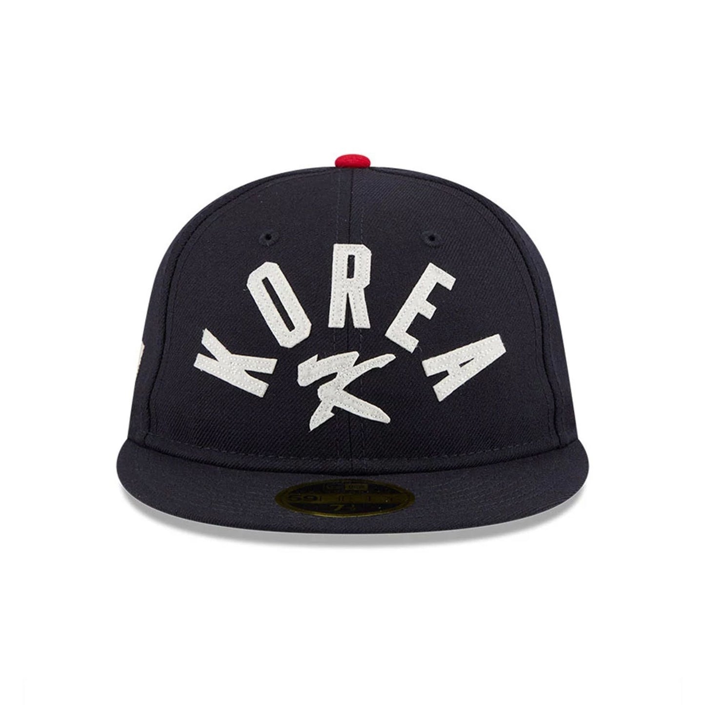 Pictured is this WBC Classical Script Korea Retro Crown 59FIFTY Fitted cap in blue. 3