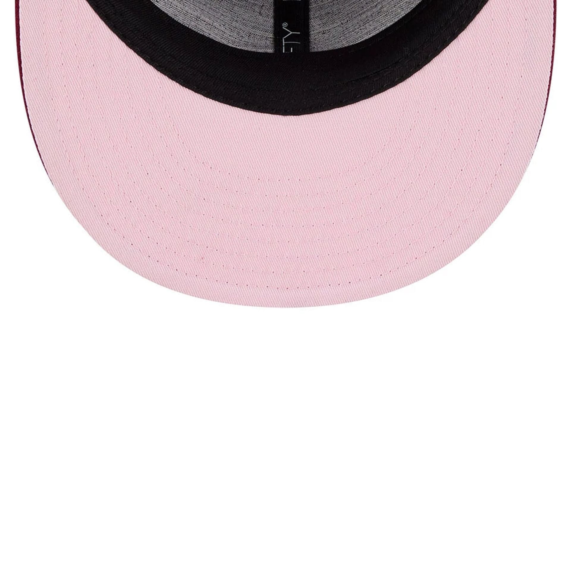 Pictured is this WBC Classical Script USA Retro Crown 59FIFTY Fitted cap in Dark Red. 2