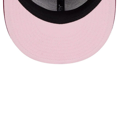 Pictured is this WBC Classical Script USA Retro Crown 59FIFTY Fitted cap in Dark Red. 2