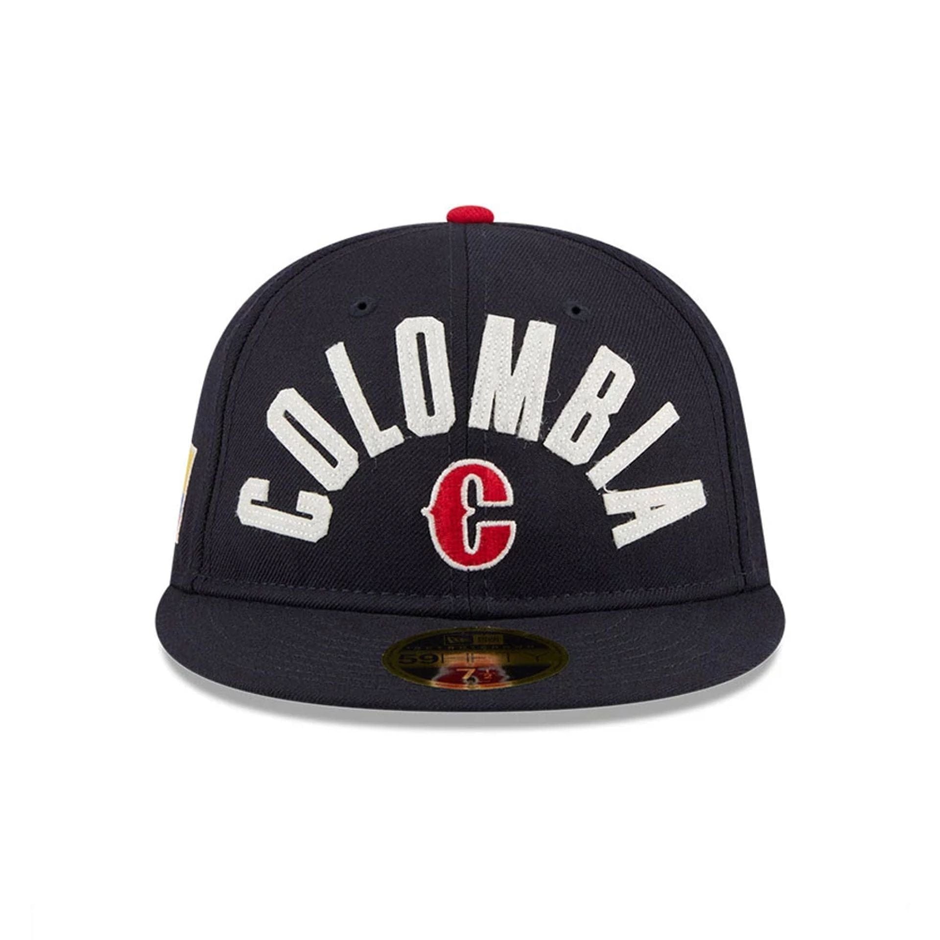 Pictured is this WBC Classical Script Columbia Retro Crown 59FIFTY Fitted cap in dark blue. 3