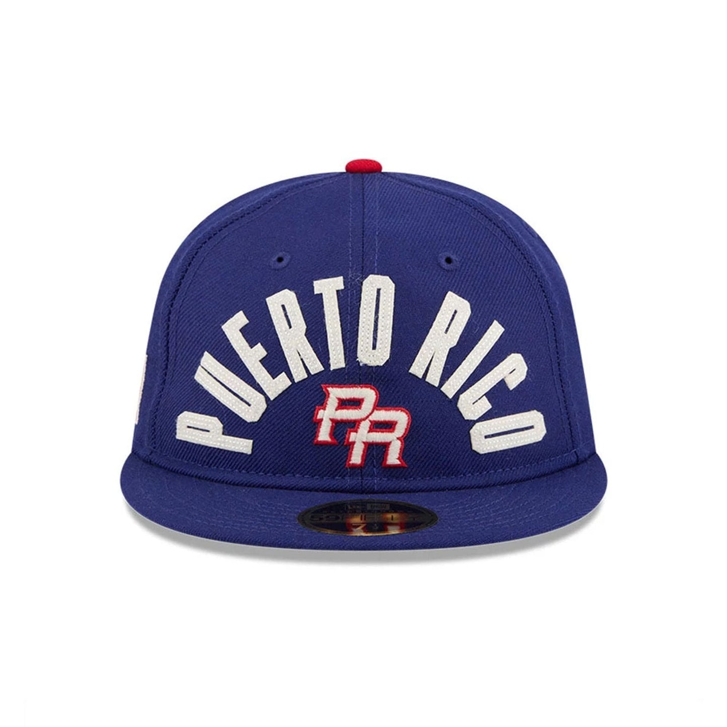 Pictured is this WBC Classical Script Puerto Rico Retro Crown 59FIFTY Fitted cap in blue. 3