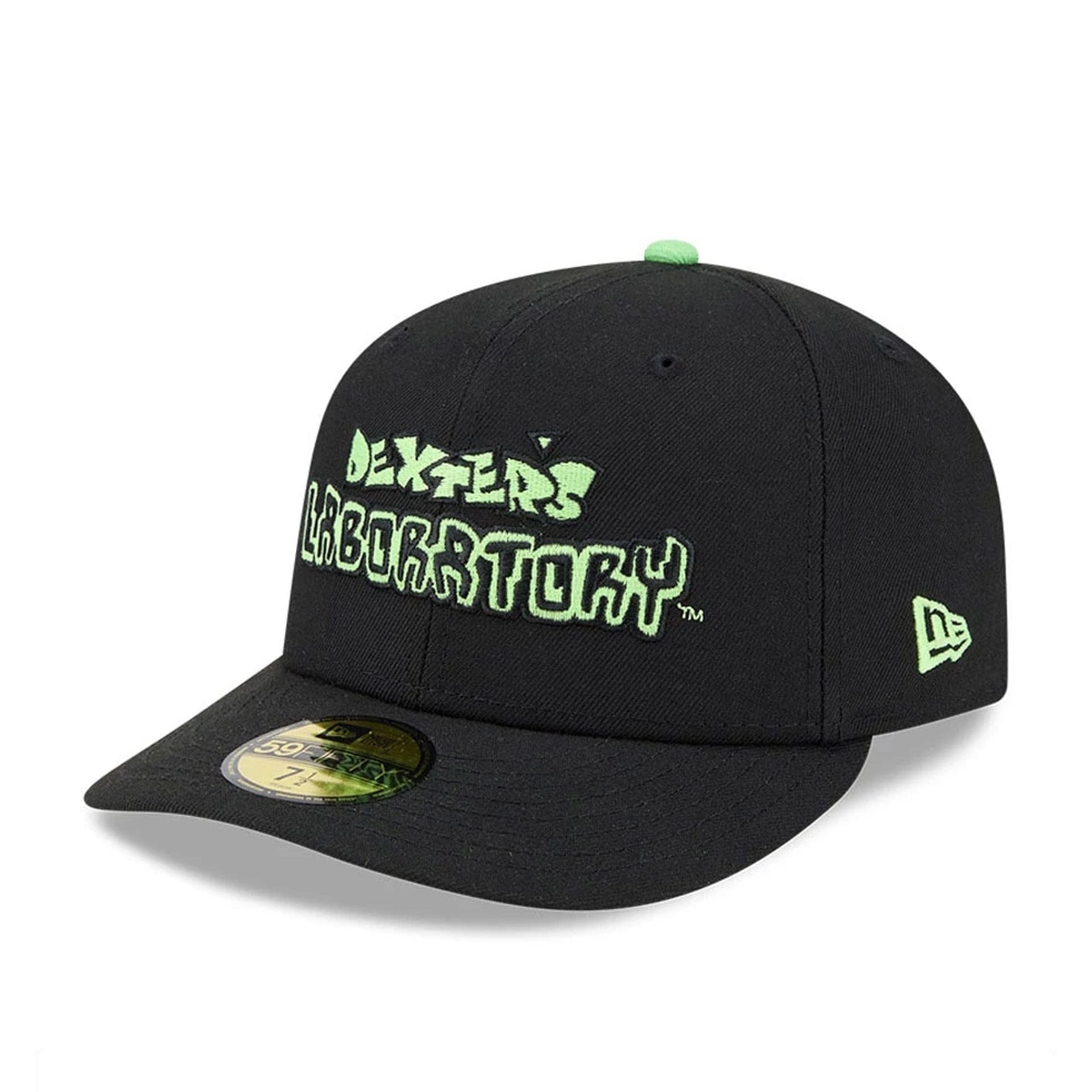 Pictured is this Dexter's Laboratory Logo 59FIFTY Fitted cap in black. 4