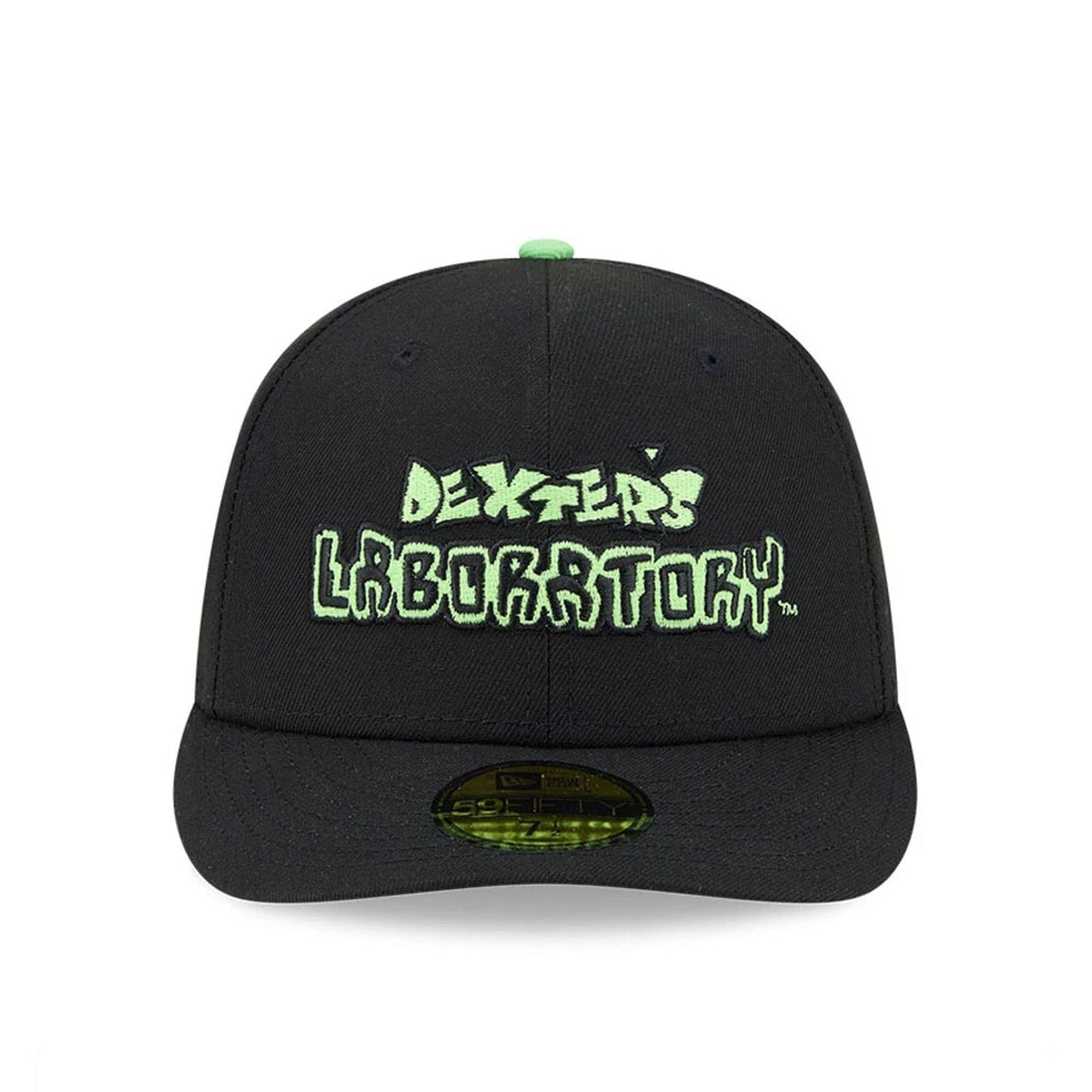 Pictured is this Dexter's Laboratory Logo 59FIFTY Fitted cap in black. 3