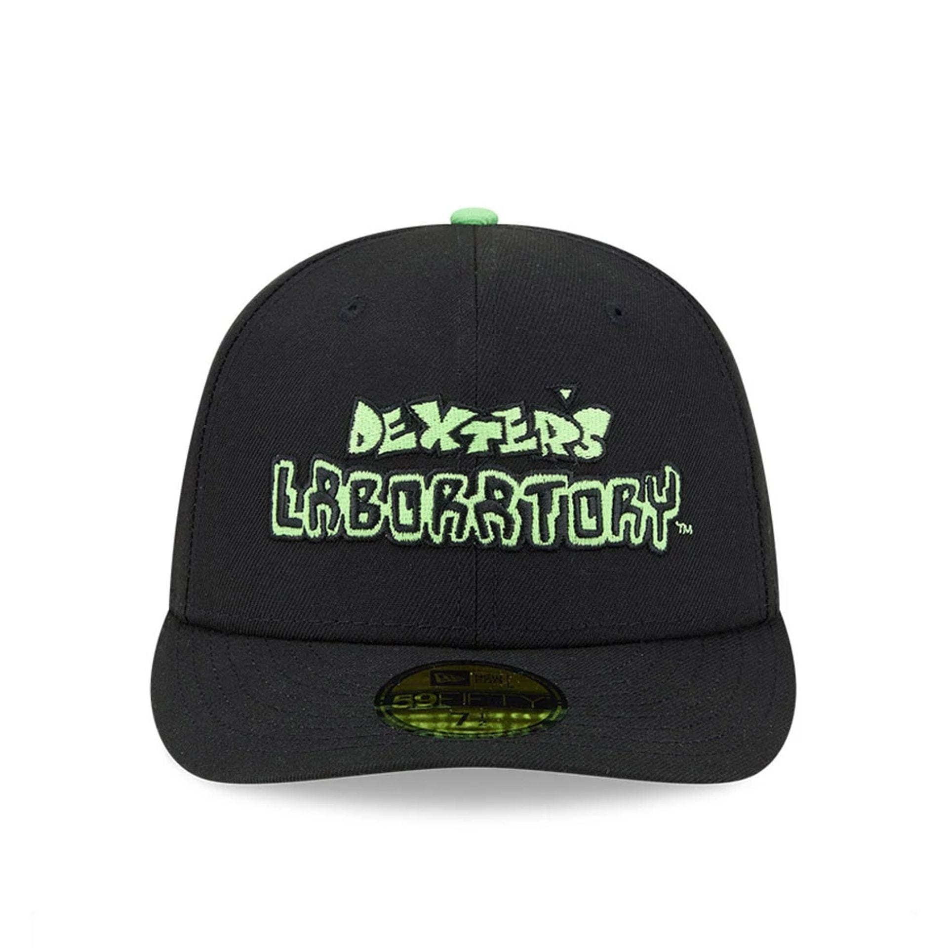 Pictured is this Dexter's Laboratory Logo 59FIFTY Fitted cap in black. 3