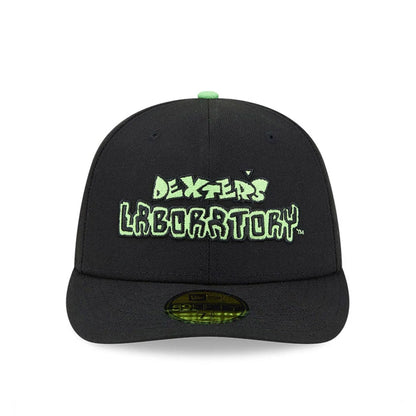 Pictured is this Dexter's Laboratory Logo 59FIFTY Fitted cap in black. 3