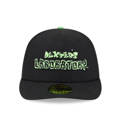 Pictured is this Dexter's Laboratory Logo 59FIFTY Fitted cap in black. 3