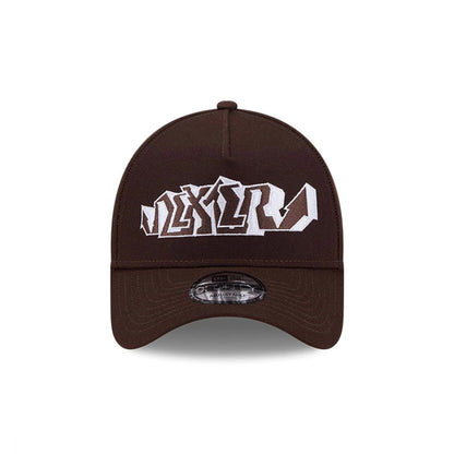 Pictured is this Dexter's Laboratory 9FORTY A-Frame cap in dark brown. 3