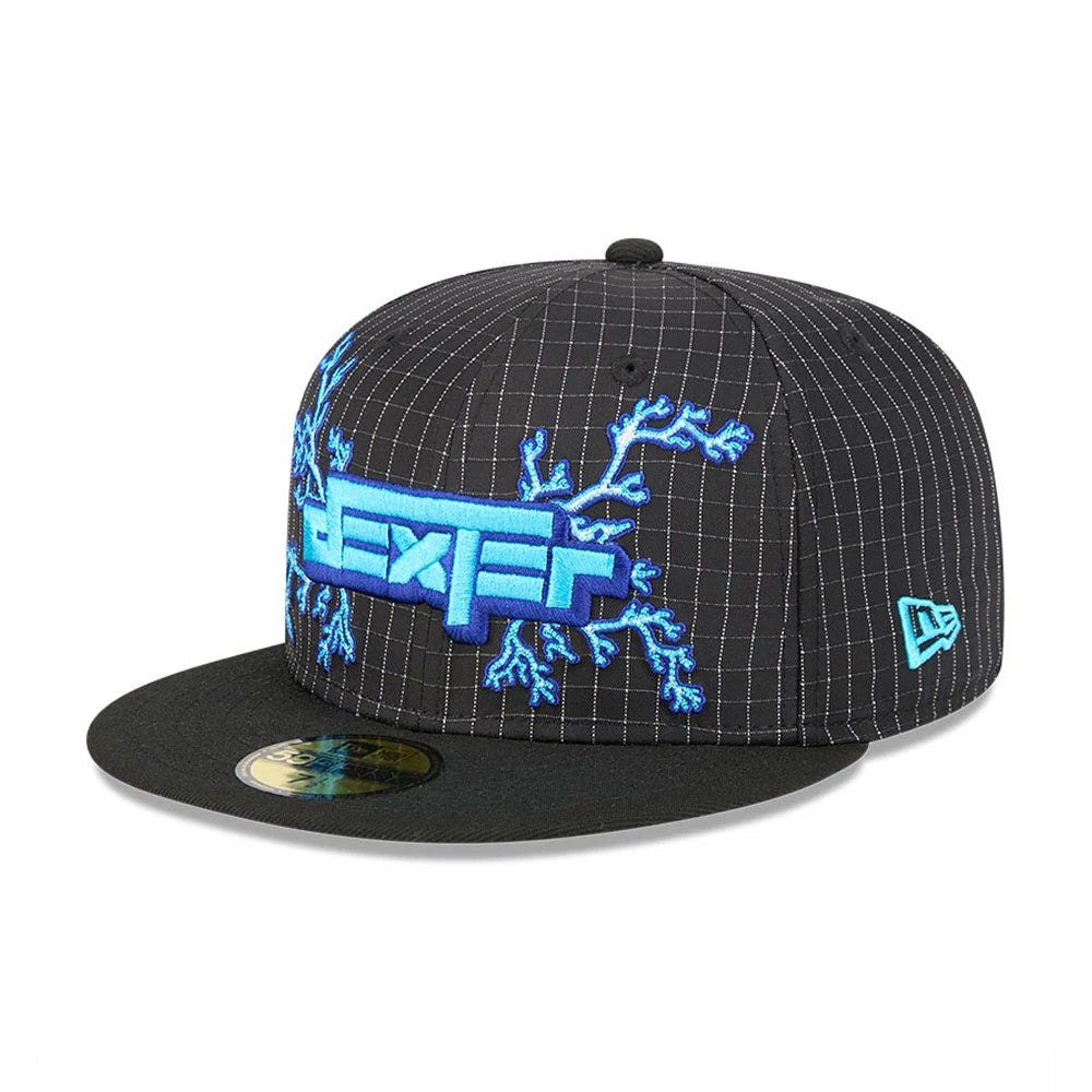 Pictured is this Dexter's Laboratory Electric 59FIFTY Fitted cap in Black. 4