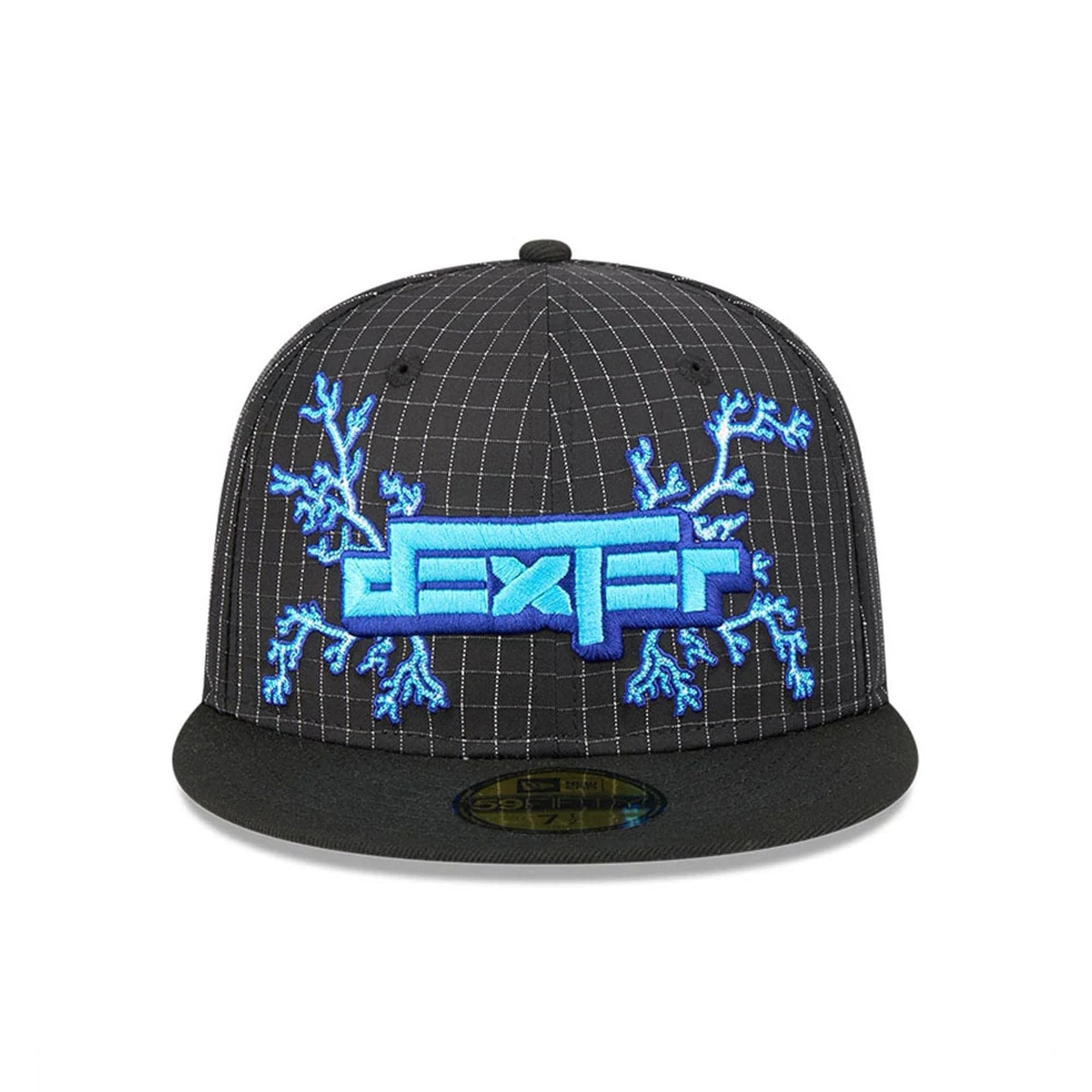 Pictured is this Dexter's Laboratory 59FIFTY Fitted cap in Black. 3