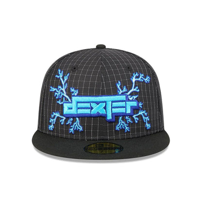 Pictured is this Dexter's Laboratory 59FIFTY Fitted cap in Black. 3